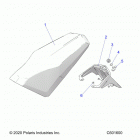 850 MATRYX SWITCHBACK ASSAULT 146/INTL (S21TLC8RS/8RE) Body, seat asm. - s21tlc8rs  /  8re all options (c601600...