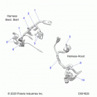 850 MATRYX SWITCHBACK ASSAULT 146/INTL (S21TLC8RS/8RE) Electrical, wire harness, hood, elec. start - s21tlc8rs ...