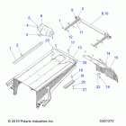600 RMK 144 ES Body, bumper, rear, snowflap and taillight cover - s20ee...