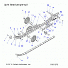 850 INDY XC 137 SC SELECT/INTL Suspension, rail, lh  /  rh - s20edp8rs  /  8rem (c60127...