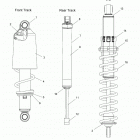 600 VOYAGEUR 144/INTL (S21EEF6PSL/PEL) Suspension, shocks - s21eef6psl  /  pel (601783)