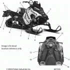 600 AXYS PRO RMK 155/INTL ALL OPTIONS (S21EFK6PS/6PE) Body, decal, black side panel w  /  blk,titnm accent - s...