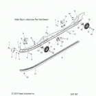 550 VOYAGEUR 155 ES/INTL ES (S21CFF5BSL/BEL) Suspension, rail, lh  /  rh - s21cff5bsl  /  bel (601187...
