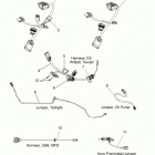 850 INDY XCR 129 (S21EKL8RS) Electrical, jumpers  /  wire harness - s21ekl8rs all opt...