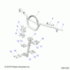 850 AXYS PRO RMK 174 3 Steering, handlebar mounting - s20ehm8rs all options (c6...