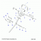 550 RMK EVO/ES/INTL ES Steering, handlebar, steering post - s20ceu5bsa  /  bsl ...