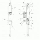 850 MATRYX INDY VR1 129/INTL (S21TKV8RS/8RE) Suspension, shock, rear track - s21tkv8rs  /  8re all op...