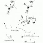 850 RUSH PRO-S SC SELECT (S20DCH8RS) Electrical, jumpers  /  wire harness - s20dch8rs all opt...
