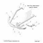 600 INDY ADVENTURE 137 SC SELECT Body, bumper, front - s20ede6ps all options (c601357)