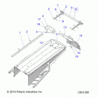 850 AXYS SKS 155/INTL SC SELECT Body, bumper, rear, snowflap and taillight cover - s20ef...