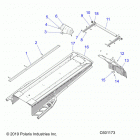 850 AXYS PRO RMK 155/155 3 Body, bumper, rear, snowflap and taillight cover - s20ef...