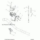 850 RUSH PRO-S SC SELECT (S20DCH8RS) Engine, throttle control asm. - s20dch8rs all options (6...