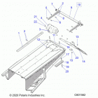 850 AXYS SWITCHBACK ASSAULT 144 ALL OPTIONS (S21EEC8RS) Body, bumper, rear, snowflap and taillight cover - s21ee...