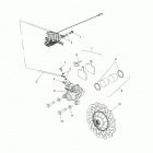850 RUSH PRO-S SC SELECT (S20DCH8RS) Brakes, brake system - s20dch8rs all options (600943)