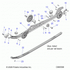 800 TITAN SP/ADVENTURE/XC/INTL ALL OPTIONS (S21FJB8/FJE8/FJP8) Suspension, rail mounting - s21fjb  /  fje  /  fjp all o...