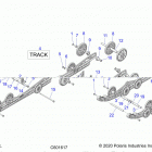 850 MATRYX SWITCHBACK ASSAULT 146/INTL (S21TLC8RS/8RE) Suspension, rear - s21tlc8rs  /  8re all options (c60161...