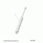 550 VOYAGEUR 155 ES/INTL ES (S21CFF5BSL/BEL) Suspension, shock, rear track (7045495) - s21cff5bsl  / ...