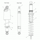 600 VOYAGEUR 144/INTL (S21EEF6PSL/PEL) Suspension, shocks - s21eef6psl  /  pel (600364)