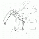 600 AXYS PRO RMK 155/INTL ALL OPTIONS (S21EFK6PS/6PE) Body, console - s21efk6ps  /  6pe (600029)
