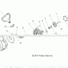 600 AXYS PRO RMK 155/INTL ALL OPTIONS (S21EFK6PS/6PE) Engine, recoil starter - s21efk6ps  /  6pe (49snowrecoil...