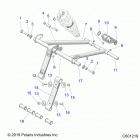800 RMK KHAOS 155/155 3 Suspension, torque arm, front - s20eft8ps  /  efn8ps all...