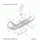 850 MATRYX SWITCHBACK ASSAULT 146/INTL (S21TLC8RS/8RE) Steering, ski asm. - s21tlc8rs  /  8re all options (c601...
