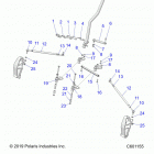 850 RUSH PRO-S SC SELECT (S20DCH8RS) Steering, lower - s20dch8rs all options (c601155)