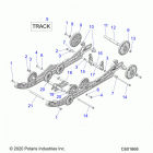 850 MATRYX INDY VR1 129/INTL (S21TKV8RS/8RE) Suspension, rear - s21tkv8rs  /  8re all options (c60166...