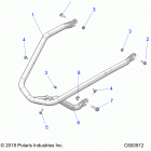550 INDY 121 ES (S21CBA5BSL) Body, bumper, front - s21cba5bsl (600912c)