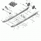 850 AXYS PRO RMK 174 3 Suspension, rear - s20ehm8rs all options (600429)