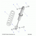 550 VOYAGEUR 155 ES/INTL ES (S21CFF5BSL/BEL) Suspension, shock, ifs (7045496) - s21cff5bsl  /  bel (c...