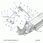 850 RMK KHAOS 155/INTL  (S21EFT8R/EFN8R) Chassis, chassis asm. and over structure - s21eft8r  /  ...