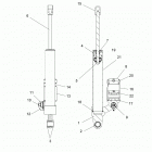 800 TITAN SP/ADVENTURE/XC/INTL ALL OPTIONS (S21FJB8/FJE8/FJP8) Suspension, shock, rear track (adventure, xc) - s21fje8 ...