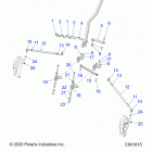 850 MATRYX SWITCHBACK ASSAULT 146/INTL (S21TLC8RS/8RE) Steering, lower - s21tlc8rs  /  8re all options (c601615...