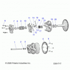 850 AXYS PRO-RMK 155/155 3 Drive train, clutch, primary - s21efk8r  /  efm8r all op...