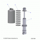 550 VOYAGEUR 155 ES/INTL ES (S21CFF5BSL/BEL) Suspension, shock, front track (7045494) - s21cff5bsl  /...