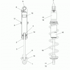 850 AXYS PRO-RMK 155/155 3 Suspension, shock, ifs monotube - s21efk8r  /  efk8rs  /...