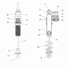 850 RMK KHAOS 155/INTL  (S21EFT8R/EFN8R) Suspension, shock, ifs - s21eft8r  /  efn8r (601537)