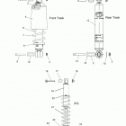 550 INDY EVO/ES Suspension, shocks - s20cbu5bsa  /  bsl (49snowshockfron...