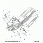 850 SKS 146/INTL SC SELECT ALL OPTIONS Chassis, clutch guard  /  footrests  /  running boards -...