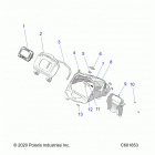 650 MATRYX INDY XC 137/INTL (S21TDP6RS/6RE) Body, hood cap asm. - s21tdp6rs  /  6re all options (c60...