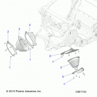 550 LXT ES (S20CED5BSL/BSU) Chassis, tie rod boot asm. - s20ced5bsl  /  bsu (c601133...