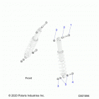 600 VOYAGEUR 144/INTL (S21EEF6PSL/PEL) Suspension, ifs shock mounting - s21eef6psl  /  pel (c60...