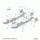 650 MATRYX INDY XC 137/INTL (S21TDP6RS/6RE) Suspension, rear - s21tdp6rs  /  6re all options (c60164...