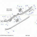 600 SWITCHBACK XCR ALL OPTIONS (S21DDL6PS) Suspension, rail asm. - s21ddl6ps all options (601328)