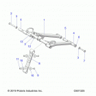 850 INDY XC 137 SC SELECT/INTL Suspension, torque arm, front - s20edp8rs  /  8rem (c601...