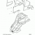 850 INDY XC 137 SC SELECT/INTL Body, windshield - s20edp8rs  /  8rem all options (60029...