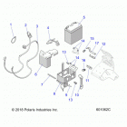 850 RUSH PRO-S SC SELECT (S20DCH8RS) Electrical, battery  /  box and cables - s20dch8rs e.s. ...