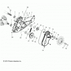 600 VOYAGEUR 144/INTL (S21EEF6PSL/PEL) Drive train, chaincase - s21eef6psl  /  pel (49snowchain...