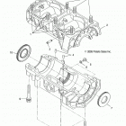 550 LXT ES (S20CED5BSL/BSU) Engine, crankcase - s20ced5bsl  /  bsu (4997239723c10)